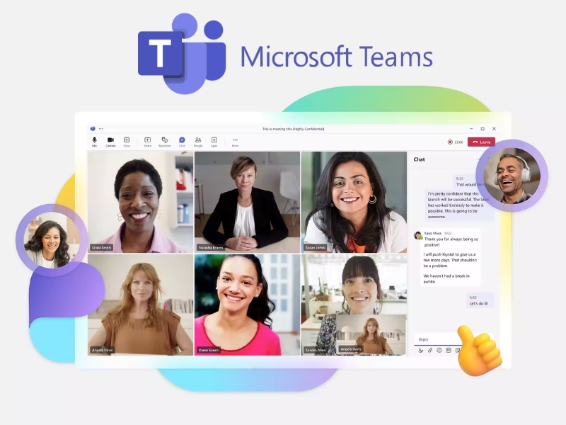 Microsoft Teams là giải pháp họp trực tuyến miễn phí của Microsoft