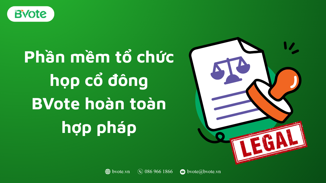 So sánh chi phí họp cổ đông online và offline mới nhất 2025 8 Phần mềm tổ chức họp đại hội hội cổ đông Bvote hoàn toàn hợp pháp