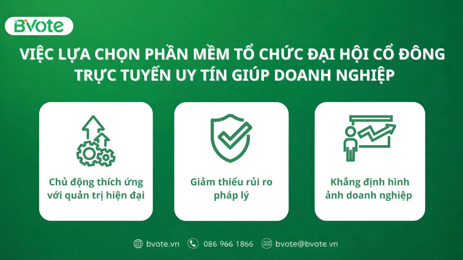 Phần mềm tổ chức Đại hội cổ đông trực tuyến – Lựa chọn tốt nhất cho mùa Đại hội 2026 8 Phần mềm tổ chức ĐHCĐ trực tuyến là lựa chọn tốt nhất cho mùa Đại hội 2026